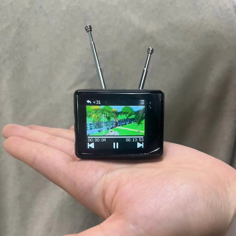 Kitchen Appliances Vintage - Color Touch Screen Miniature Retro TV