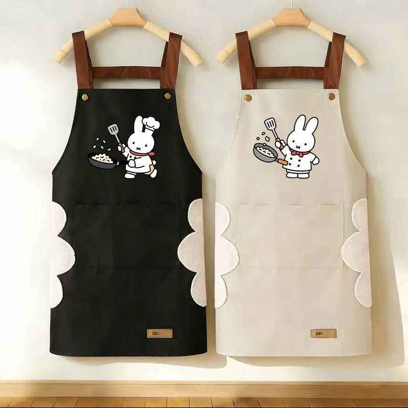 Kitchen Appliances Brand - New Cartoon Miffy Rabbit Apron Waterproof