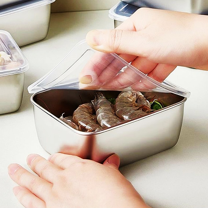 Kitchen Appliances Manufacturers - 600ml Stainless Steel Refrigerator Food Storage