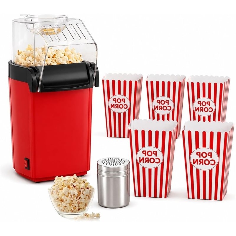 Air Popcorn Maker - Hot Air Popcorn Maker With 5