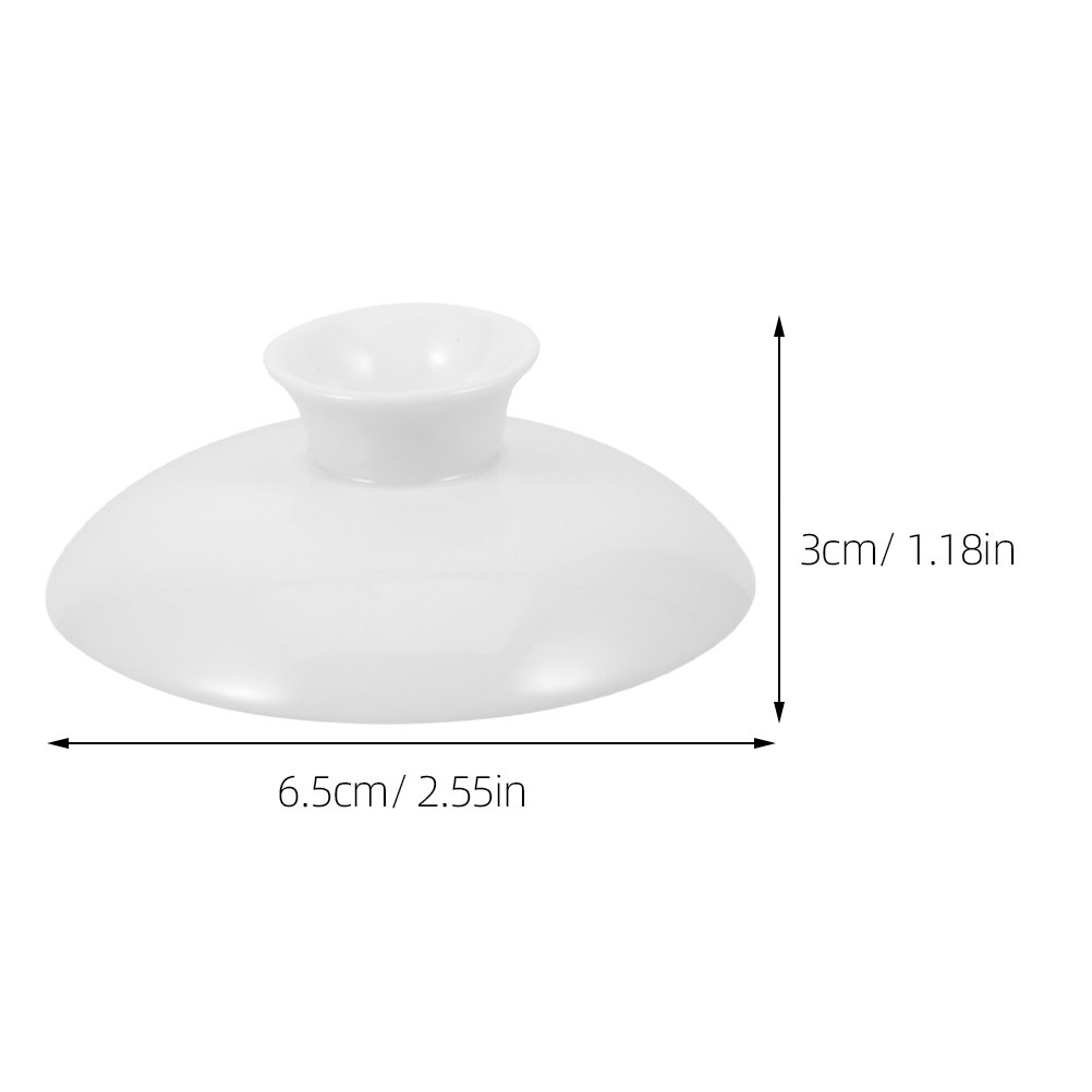 Ceramic Tea Cup Lid White Fini - огляд і ціна Kitchen Appliances Vintage