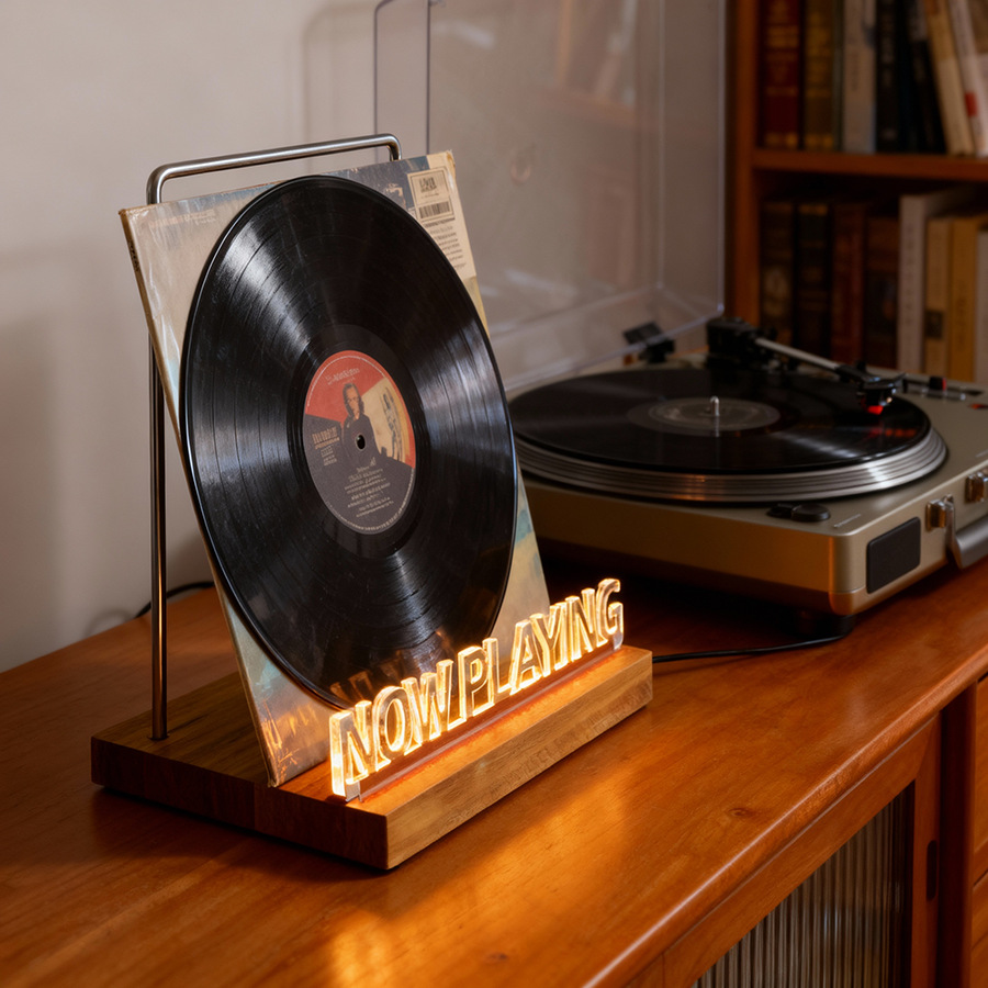 Vinyl Record Holder Stand, Cof - огляд і ціна Kitchen Appliances Vintage