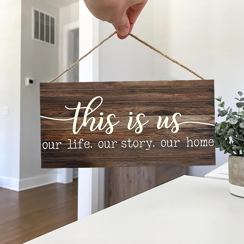 Rustic This is us Wall Hanging - огляд і ціна Kitchen Appliances Vintage