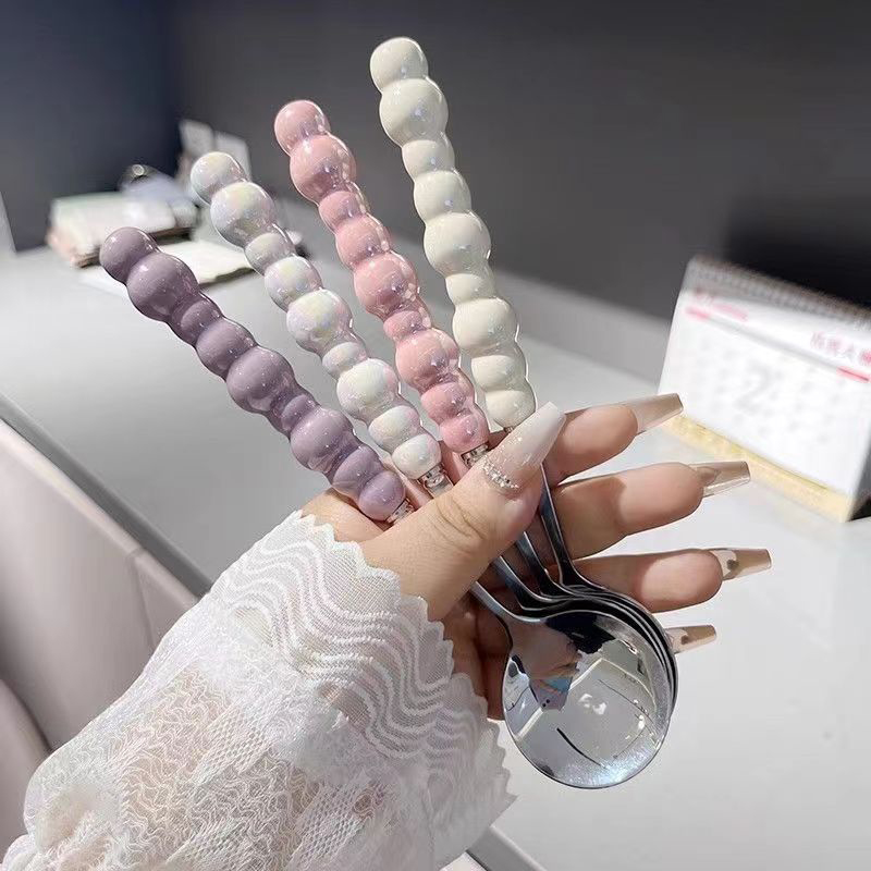 Pearl Handle Spoon Stainless S - огляд і ціна Kitchen Appliances Gift