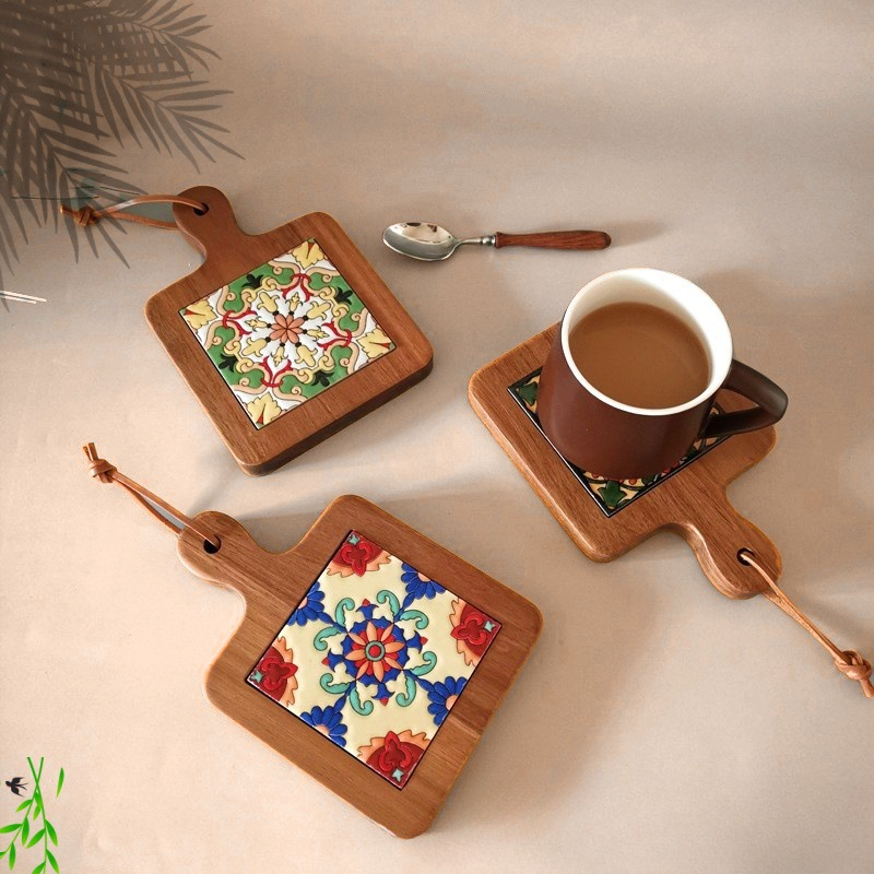 Solid Wood Flower Brick Hand P - огляд і ціна Kitchen Appliances Vintage