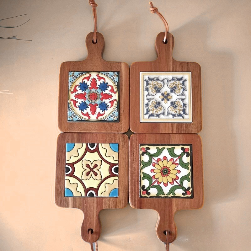 Solid Wood Flower Brick Hand P - огляд і ціна Kitchen Appliances Vintage