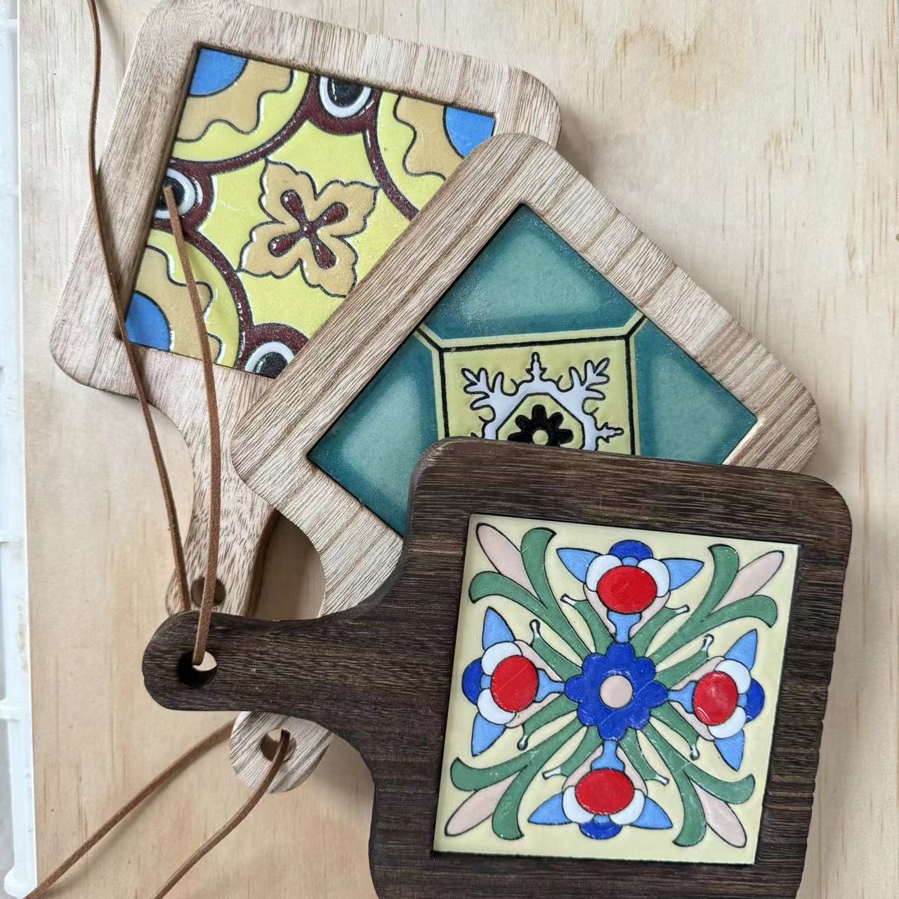 Solid Wood Flower Brick Hand P - огляд і ціна Kitchen Appliances Vintage
