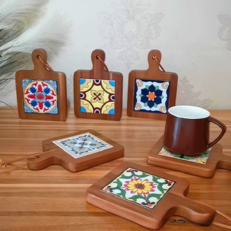 Solid Wood Flower Brick Hand P - огляд і ціна Kitchen Appliances Vintage