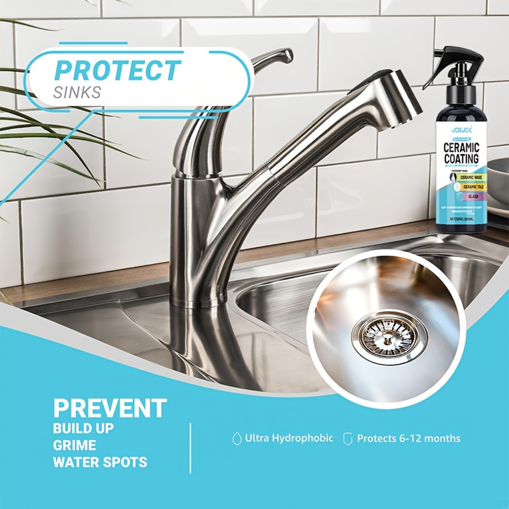 Ceramic Coating Spray Kit - Sh - огляд і ціна Kitchen Appliances Bath