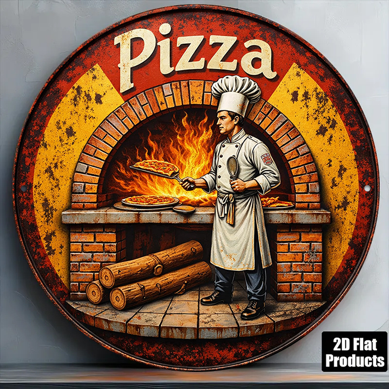 2D Retro Metal Sign, Vintage P - огляд і ціна Kitchen Appliances Vintage