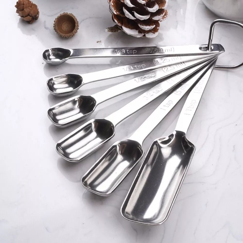 6Pcs Stainless Steel Measuring - огляд і ціна Kitchen Appliances Manufacturers